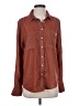 Thread & Supply 100% Polyester Brown Long Sleeve Blouse Size S - photo 1