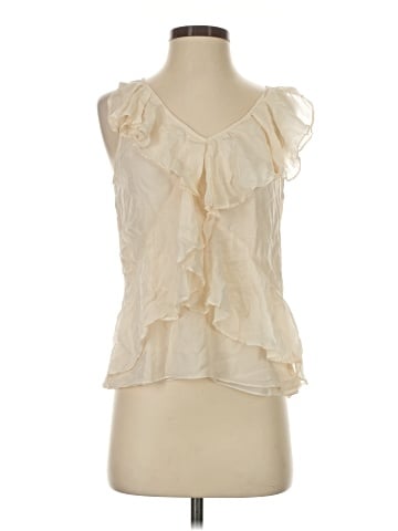 J.Crew Sleeveless Silk Top (view 1)