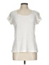 Liz Claiborne Career Silver Short Sleeve Top Size L - photo 1