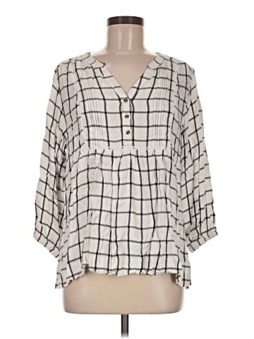 Wrangler Jeans Co 3/4 Sleeve Blouse (view 1)