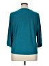 Perseption Concept Teal 3/4 Sleeve Blouse Size XL - photo 2