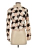Lucy Paris 100% Polyester Floral Ivory Jacket Size S - photo 1