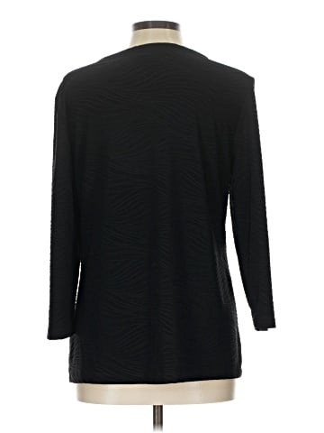 JM Collection 3/4 Sleeve Top (view 2)