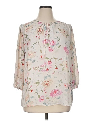 Violet & Claire 3/4 Sleeve Blouse (view 1)