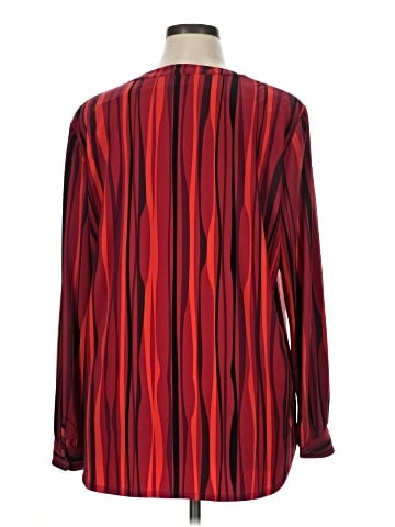 Anne Klein Long Sleeve Blouse (view 2)