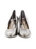 Soft Style Metallic Silver Heels Size 8 - photo 2