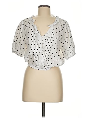 Dizzy Lizzy Short Sleeve Blouse (view 1)