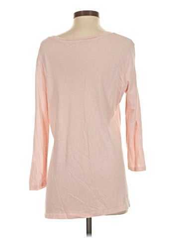 Garnet Hill 3/4 Sleeve T-Shirt (view 2)