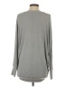 Eri + Ali Solid Gray Long Sleeve Blouse Size XS - photo 2