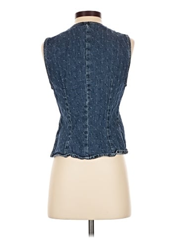 Zara Denim Vest (view 2)