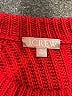 J.Crew 100% Cotton Solid Red Pullover Sweater Size XL - photo 7