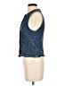 Zara Blue Denim Vest Size S - photo 5