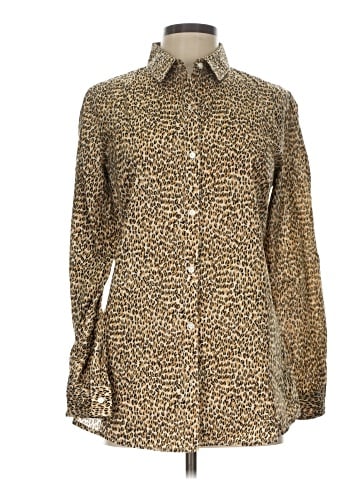 J. McLaughlin Long Sleeve Button-Down Shirt (view 1)