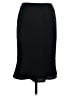 Etcetera 100% Polyester Solid Black Formal Skirt Size 2 - photo 1