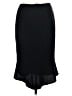 Etcetera 100% Polyester Solid Black Formal Skirt Size 2 - photo 2