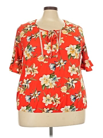 Siren Lily Short Sleeve Blouse (view 1)