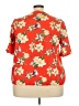 Siren Lily Red Short Sleeve Blouse Size 3X - photo 2