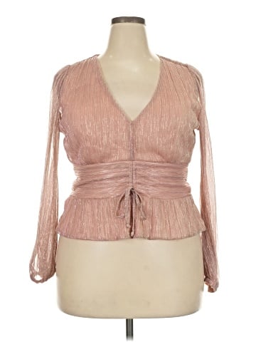 Sofia by Sofia Vergara Long Sleeve Blouse (view 1)