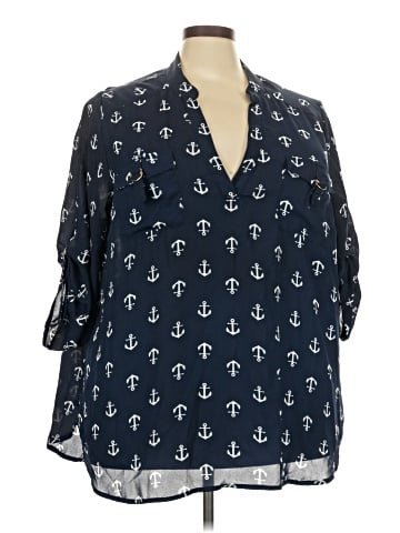 rue21 3/4 Sleeve Blouse (view 1)