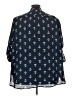 rue21 Blue 3/4 Sleeve Blouse Size 3X - photo 2