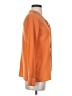 The Limited 100% Polyester Orange Long Sleeve Blouse Size XS - photo 4