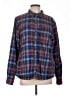 L.L.Bean 100% Polyester Purple Long Sleeve Button-Down Shirt Size L - photo 1
