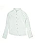 Class Club Solid Green Long Sleeve Button-Down Shirt Size 14 - 16 - photo 1
