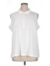 Callaway White Sleeveless T-Shirt Size 1X - photo 1