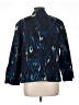 Chico's 100% Polyester Print Blue Blazer Size Lg (2) - photo 2
