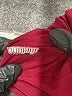 Unbranded Burgundy Short Sleeve Blouse Size L (estimated) - photo 7