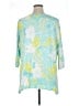 Ruby Rd. Green 3/4 Sleeve Blouse Size 1X - photo 2