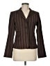 BCBGMAXAZRIA Stripes Brown Blazer Size M (estimated) - photo 1