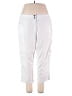 Rafaella White Cargo Pants Size 18 - photo 1