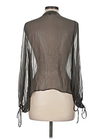 LeyenDecker 3/4 Sleeve Silk Top (view 2)
