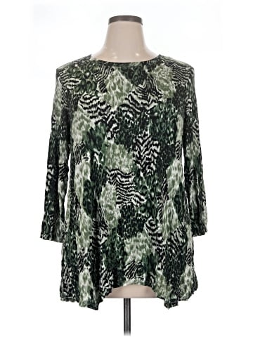 New Directions 3/4 Sleeve Blouse (view 1)