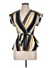 Monteau Gold Short Sleeve Blouse Size L - photo 1