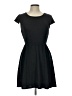 Speechless Solid Black Casual Dress Size L - photo 1