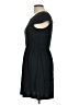Speechless Solid Black Casual Dress Size L - photo 5