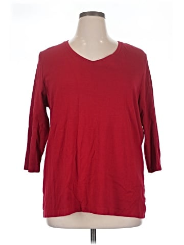 St. John's Bay 3/4 Sleeve T-Shirt (view 1)