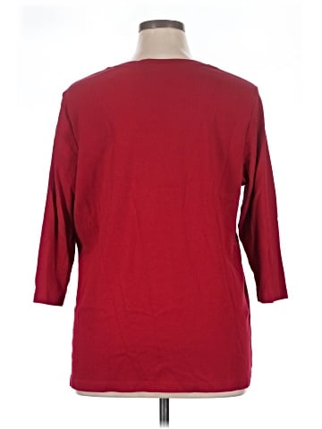 St. John's Bay 3/4 Sleeve T-Shirt (view 2)