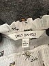 Emily Daniels Floral Ivory 3/4 Sleeve Blouse Size L - photo 7