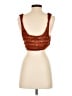 ASOS Design 100% Acrylic Orange Sleeveless Top Size S - photo 2