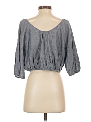 Apiece Apart 3/4 Sleeve Blouse (view 2)