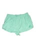 Roxy 100% Polyester Hearts Green Shorts Size XL - photo 1