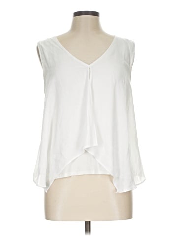 Green Envelope Sleeveless Blouse (view 1)