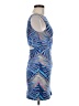 Mara Hoffman Graphic Blue Cocktail Dress Size XS - photo 4