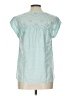 Daniel Rainn 100% Rayon Teal Short Sleeve Blouse Size L - photo 2