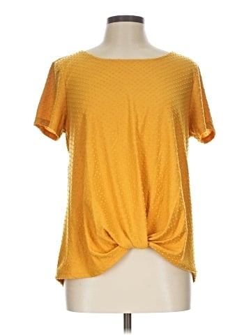 Rose + Olive Short Sleeve Top (view 1)