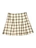 Unbranded Plaid Tan Skirt Size 10 - photo 2