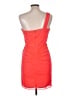 Cache 100% Polyester Orange Cocktail Dress Size 10 - photo 2